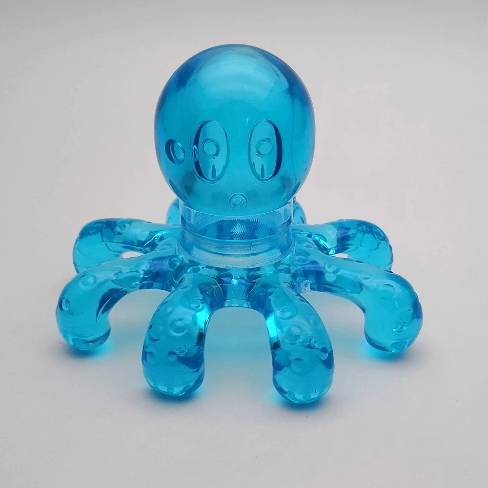 Mini Octopus Shape Personal Massage Muscle Relaxing Body Neck Massage Tool Crystal Claw Massage Handheld Massage