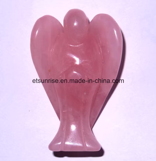 Semi Precious Stone Angel Carving, Fashion Carving, Figure, Statue (ESB01527)