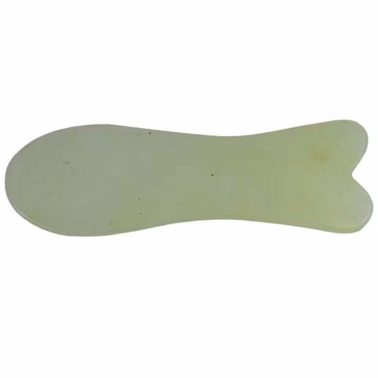 Pedra natural Guasha Xiu Jade Massageador Tábua Guasha para rosto